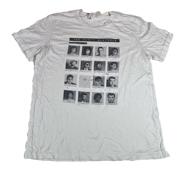 Style Other - Avett Brothers Band Yearbook Style Short Sleeve T-Shirt Merch Unisex Size Large